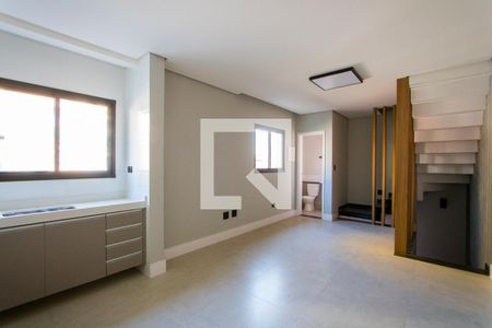 Sala/Cozinha de casa à venda com 2 quartos, 87m² em Vila Alzira, Santo André