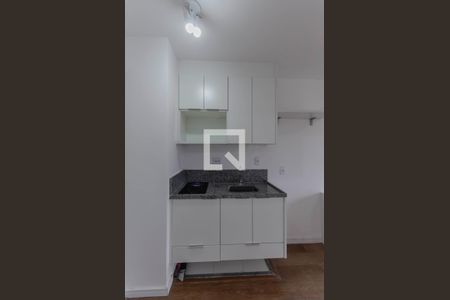 Cozinha de apartamento para alugar com 1 quarto, 27m² em Vila Mariana, São Paulo