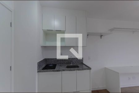 Cozinha de apartamento para alugar com 1 quarto, 27m² em Vila Mariana, São Paulo