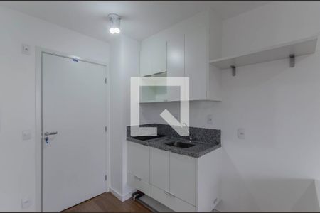 Cozinha de apartamento para alugar com 1 quarto, 27m² em Vila Mariana, São Paulo