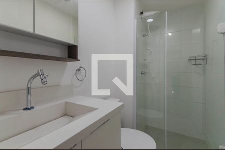 Banheiro de apartamento para alugar com 1 quarto, 28m² em Vila Mariana, São Paulo