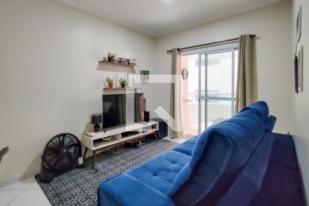 Sala de apartamento para alugar com 2 quartos, 90m² em Guilhermina, Praia Grande