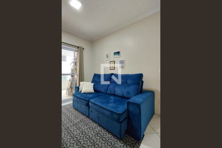 Sala de apartamento para alugar com 2 quartos, 90m² em Guilhermina, Praia Grande