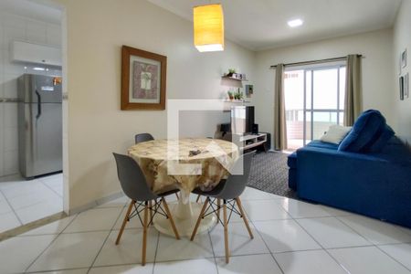 Sala de apartamento para alugar com 2 quartos, 90m² em Guilhermina, Praia Grande