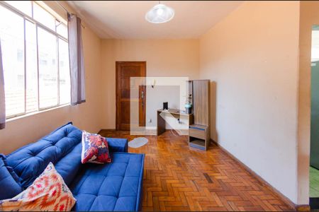 Sala de apartamento à venda com 3 quartos, 110m² em Barroca, Belo Horizonte