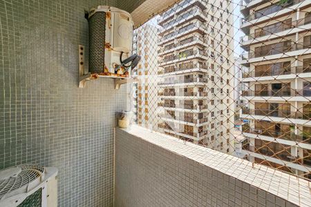 Varanda de apartamento para alugar com 3 quartos, 125m² em Barra Funda, Guarujá