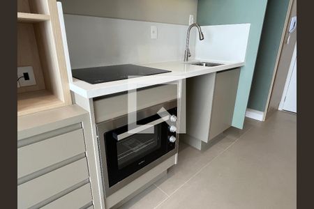 Sala/Cozinha de apartamento para alugar com 1 quarto, 34m² em Vila Clementino, São Paulo