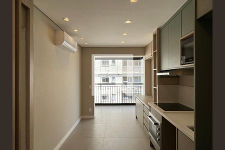 Sala/Cozinha de apartamento para alugar com 1 quarto, 34m² em Vila Clementino, São Paulo