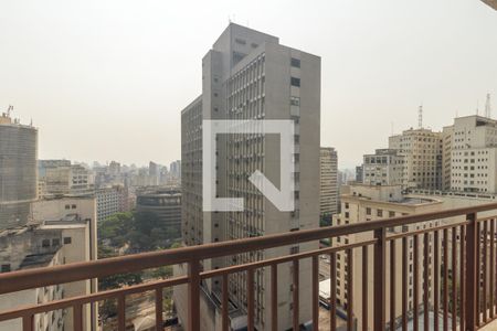 Varanda do Studio de kitnet/studio à venda com 1 quarto, 38m² em Centro, São Paulo