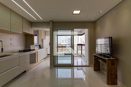 Sala/Cozinha de apartamento para alugar com 3 quartos, 68m² em Tatuapé, São Paulo