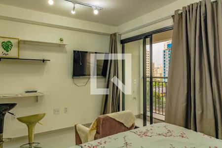 Sala/Quarto de apartamento para alugar com 1 quarto, 26m² em Mirandópolis, São Paulo