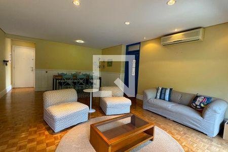 Sala de apartamento à venda com 2 quartos, 116m² em Alphaville, Santana de Parnaíba