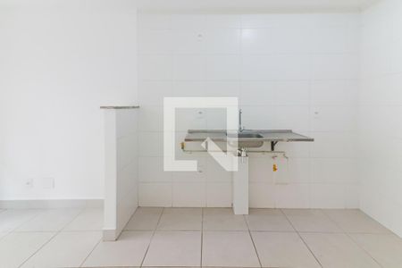 Sala / Cozinha / Lavanderia  de apartamento à venda com 1 quarto, 28m² em Ferreira, São Paulo