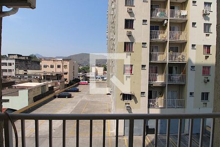 Vista da varanda da sala de apartamento para alugar com 2 quartos, 42m² em Cascadura, Rio de Janeiro