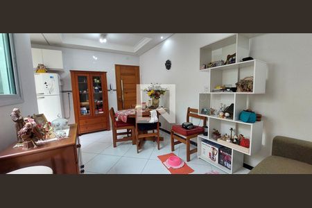 Sala  de apartamento à venda com 2 quartos, 42m² em Jardim Bela Vista, Santo André