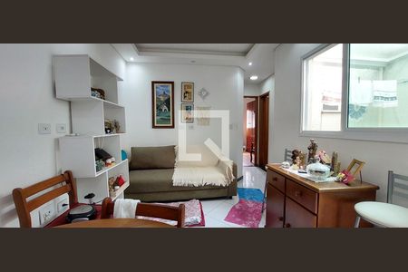 Sala  de apartamento à venda com 2 quartos, 42m² em Jardim Bela Vista, Santo André