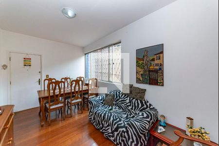 Sala  de apartamento à venda com 3 quartos, 106m² em Jardim America, Belo Horizonte