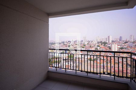 Sala/Cozinha - Varanda  de apartamento para alugar com 1 quarto, 34m² em Vila Nair, São Paulo