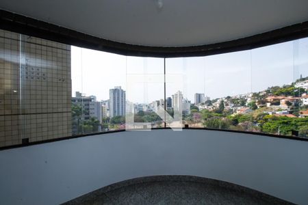 Varanda da Sala de apartamento à venda com 3 quartos, 105m² em Sion, Belo Horizonte