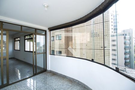 Varanda da Sala de apartamento à venda com 3 quartos, 105m² em Sion, Belo Horizonte