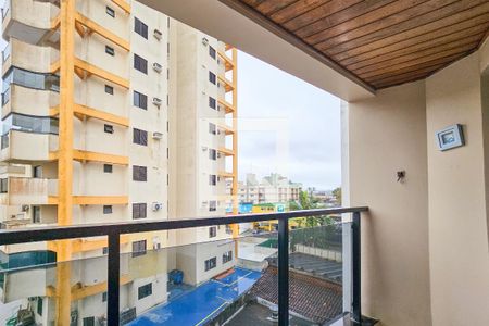 Varanda de apartamento para alugar com 1 quarto, 62m² em Balneario Praia do Pernambuco, Guarujá