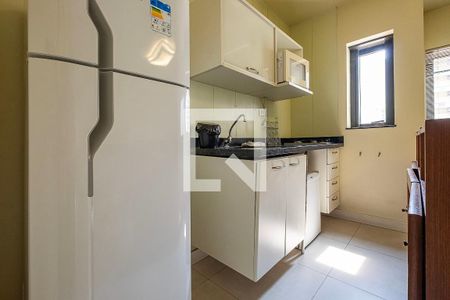 Sala/Cozinha de apartamento à venda com 1 quarto, 36m² em Jardim Paulista, São Paulo