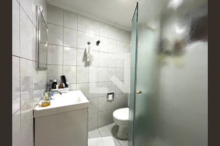 Banheiro da Suíte de apartamento à venda com 3 quartos, 83m² em Vila Parque Jabaquara, São Paulo