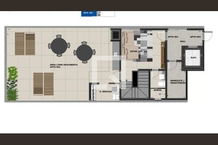 Apartamento à venda com 3 quartos, 78m² em Ana Lúcia, Belo Horizonte