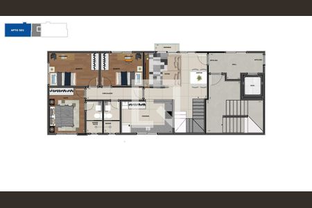 Apartamento à venda com 3 quartos, 156m² em Ana Lúcia, Belo Horizonte