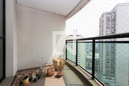 Varanda da Sala de apartamento à venda com 3 quartos, 139m² em Tatuapé, São Paulo