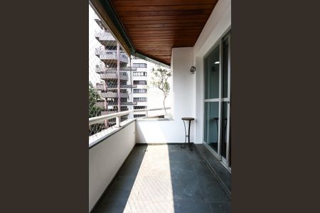 Varanda da Sala de apartamento à venda com 3 quartos, 124m² em Vila Suzana, São Paulo