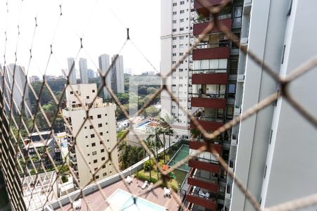 vista da sala  de apartamento à venda com 3 quartos, 124m² em Vila Suzana, São Paulo