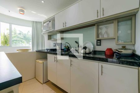 Cozinha de apartamento para alugar com 1 quarto, 53m² em Barra da Tijuca, Rio de Janeiro