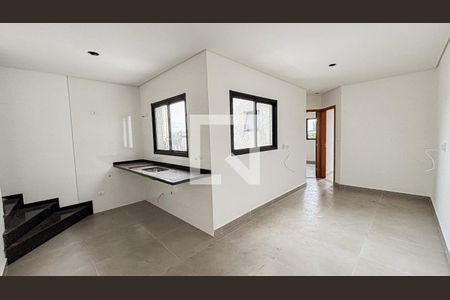 Sala - Sala de Jantar de apartamento à venda com 2 quartos, 84m² em Vila América, Santo André