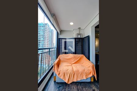 Varanda da Sala de kitnet/studio para alugar com 1 quarto, 35m² em Vila Mariana, São Paulo