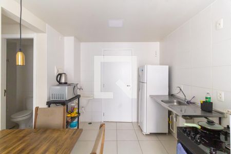 Sala - Cozinha  de apartamento à venda com 1 quarto, 35m² em Cambuci, São Paulo