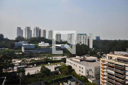 Vista de apartamento à venda com 1 quarto, 40m² em Panamby, São Paulo