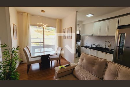 Sala de apartamento à venda com 3 quartos, 54m² em Jardim Carlos Gomes, Jundiaí