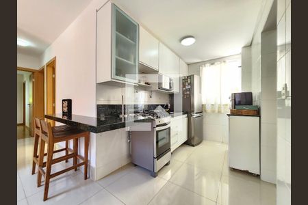 Cozinha de apartamento à venda com 3 quartos, 72m² em Anchieta, Belo Horizonte