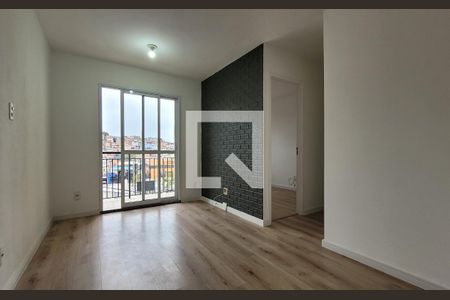 Sala de apartamento para alugar com 2 quartos, 47m² em Parque João Ramalho, Santo André