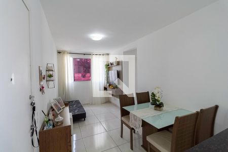 Sala de apartamento à venda com 2 quartos, 45m² em Bom Jesus, Contagem