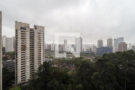 Vista da Varanda da Sala de apartamento para alugar com 1 quarto, 35m² em Real Parque, São Paulo