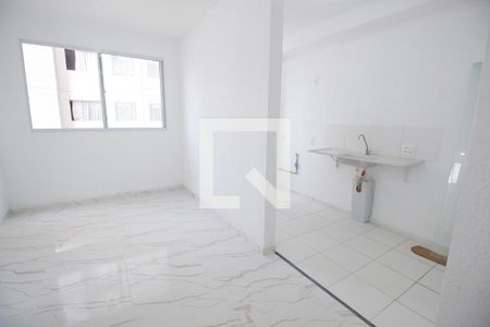 Sala e Cozinha de apartamento à venda com 2 quartos, 47m² em Jardim Maria Duarte, São Paulo