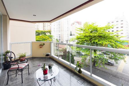 Varanda da Sala de apartamento à venda com 4 quartos, 144m² em Vila Uberabinha, São Paulo