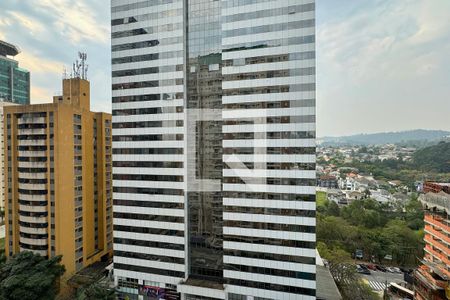 vista da Varanda gourmet de apartamento à venda com 2 quartos, 107m² em Empresarial 18 do Forte, Barueri