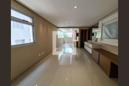 Sala de apartamento à venda com 3 quartos, 112m² em Carmo, Belo Horizonte