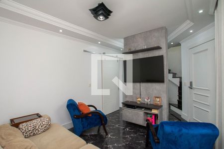 Sala de casa de condomínio à venda com 3 quartos, 113m² em Jardim Bom Clima, Guarulhos