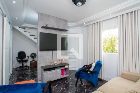 Sala de casa de condomínio à venda com 3 quartos, 113m² em Jardim Bom Clima, Guarulhos