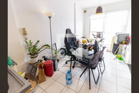 Sala/Cozinha de apartamento à venda com 1 quarto, 32m² em Brás, São Paulo