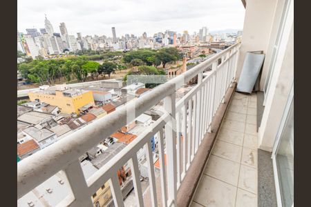 Varanda de apartamento à venda com 1 quarto, 32m² em Brás, São Paulo